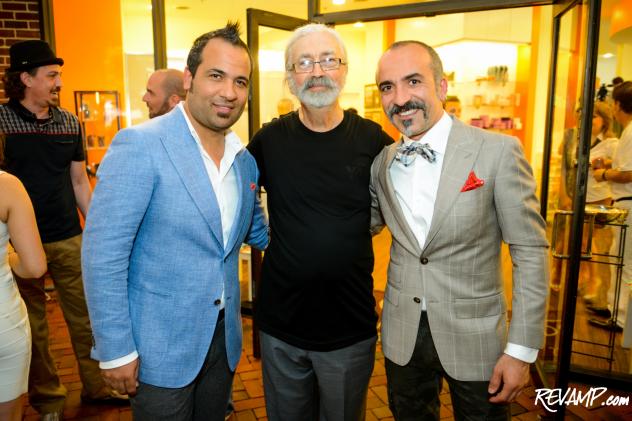George at the Four Seasons' Ibo Tekin, George Ozturk, and Ismail Tekin.